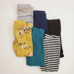 3T Legging Bundle - 6 pairs